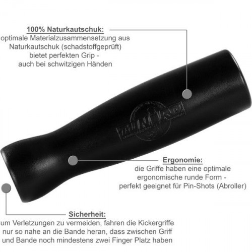 TUNIRO BASIC Stolný futbal, 75 kg, čierno - biely
