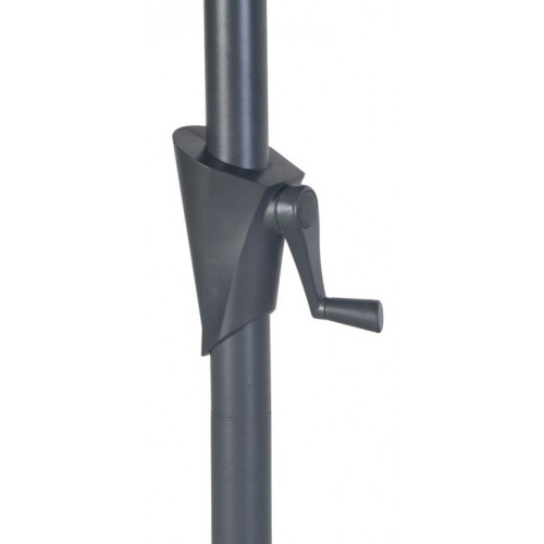 ROJAPLAST Slnečník štandard, 4 m, sivý