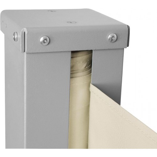 JAGO Výsuvná bočná zástena, 160 x 500 cm, béžová