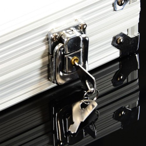 Hliníkový kufor na 1 000 ks žetónov s príslušenstvom