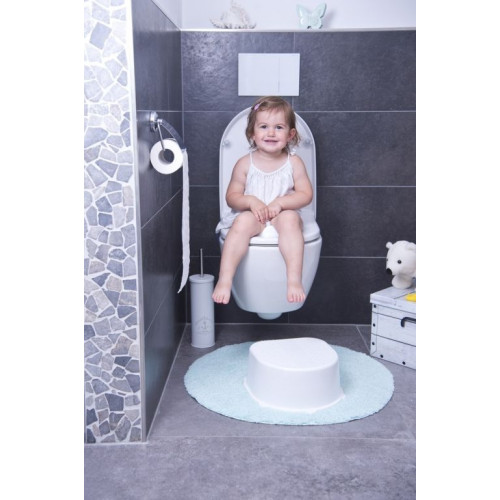 Sedátko na WC Bella Bambina, sivé