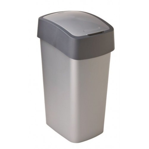Odpadkový koš FLIPBIN 45 l - šedý CURVER