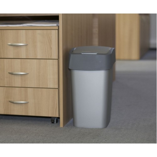 Odpadkový koš FLIPBIN 25l - šedý CURVER