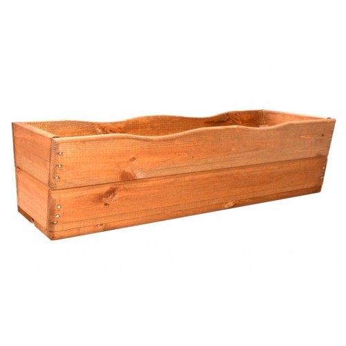 Truhlík 64 cm hnedý