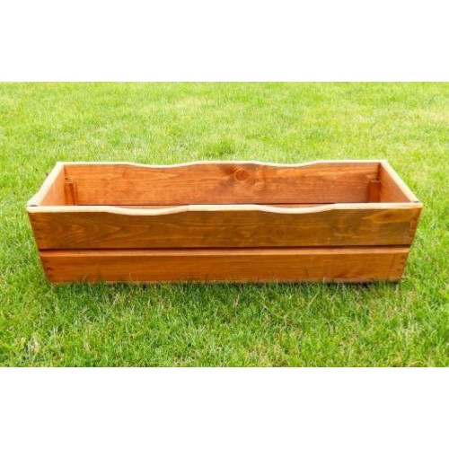 Truhlík 64 cm hnedý