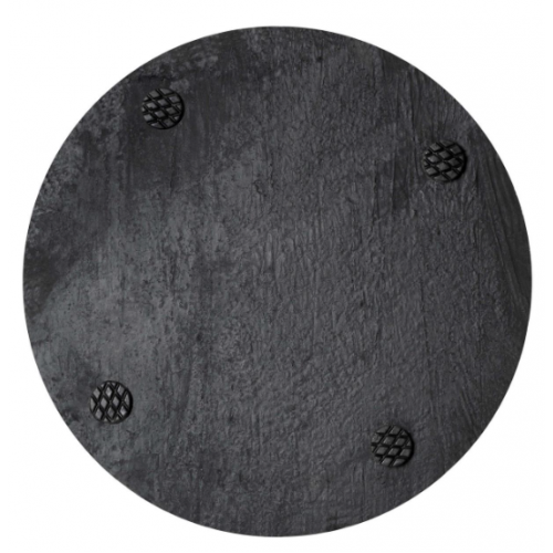 Podstavec na slnečník, okrúhly, 15 kg, čierny