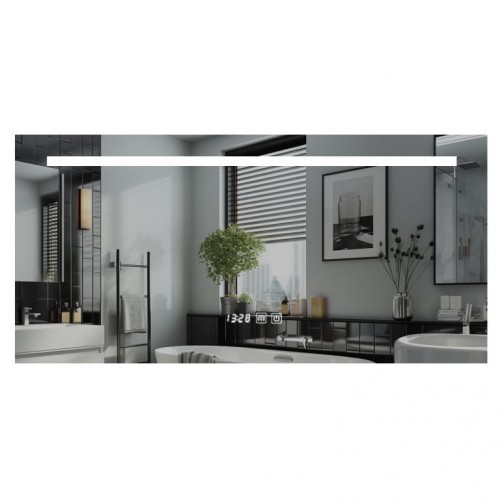 IREDA Kúpeľňové LED zrkadlo s osvetlením, 90 x 70 cm