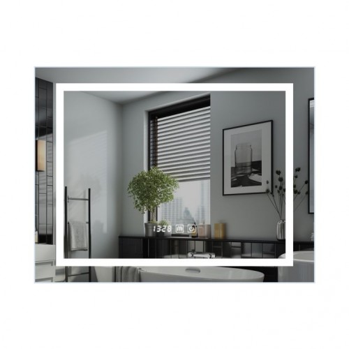 IREDA Kúpeľňové zrkadlo s LED osvetlením, 125 x 75 cm