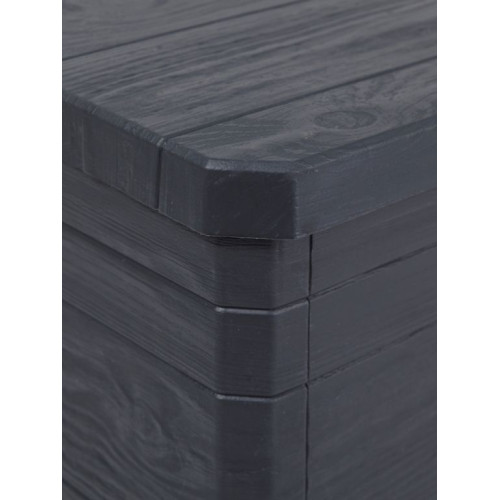 WOODYS plastová záhradná úložná krabica 90 l, grafit