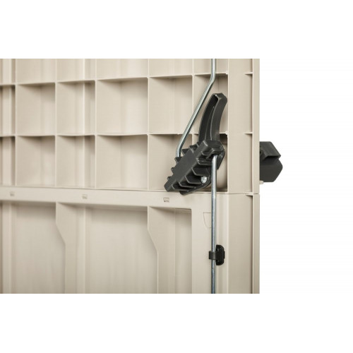 STORA WAY HIGH záhradná plastová skriňa, béžová