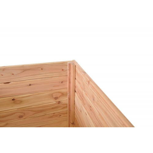 PREMIUM MODRÍN Vyvýšený záhon 70 x 70 x 50 cm, drevený