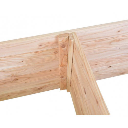 PREMIUM MODRÍN Vyvýšený záhon 160 x 70 x 50 cm, drevený