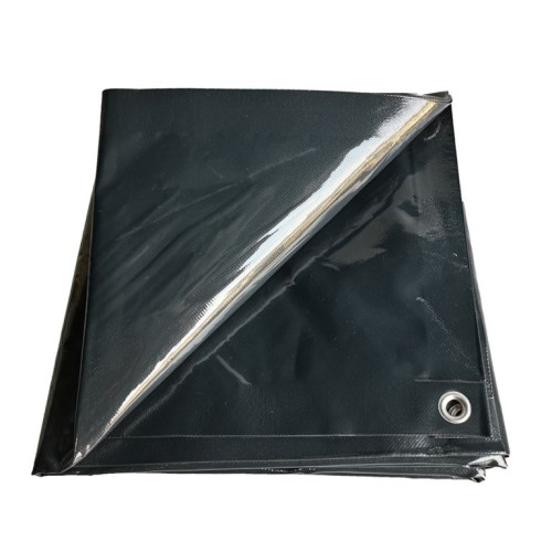 JAGO Plachta 650 g/m², hliníkové oká, antracit, 5 x 8 m