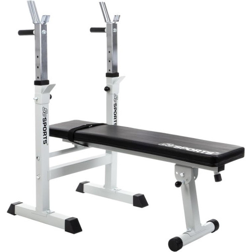 ScSPORTS Skladacia posilňovacia lavica 110x25 cm,dip stanica