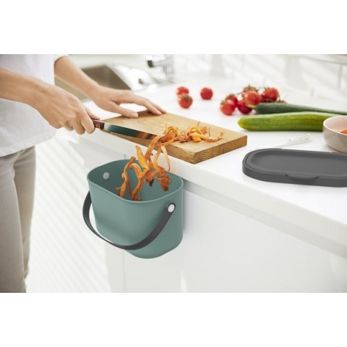 Závesný kôš ALBULA, 3,2 l, zelený