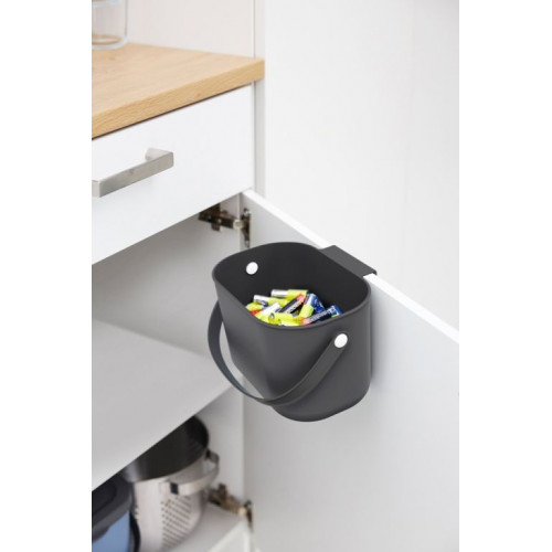 Závesný kôš ALBULA 3,2 l, antracit