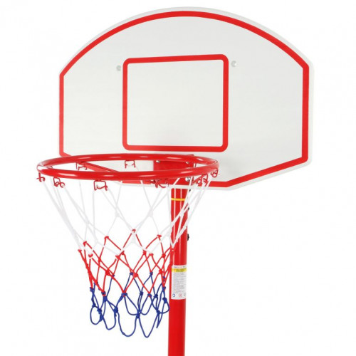Basketbalový kôš s kolieskami, nastaviteľný 113 - 236 cm