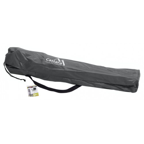 Stolička kempingová skladacia BARI sivá