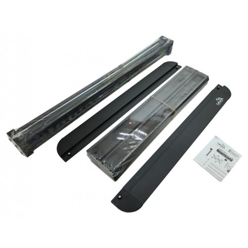 Kempingový skladací stôl Leco Roll, 70x70 cm, oceľ, 50 kg