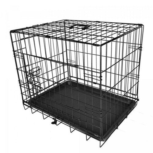Leopet Klietka pre psy skladacia 107 x 69 x 75,5 cm, XL Leopet Klietka pre psy skladacia 107 x 69 x 75,5 cm, XL