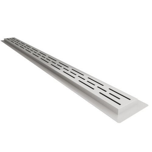 Aquamarin Sprchový podlahový žľab prerušovaný, 110 cm Aquamarin Sprchový podlahový žľab prerušovaný, 110 cm