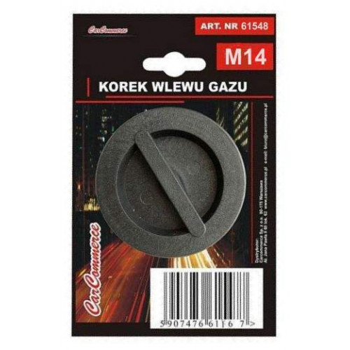 Univerzálny uzáver nádrže, LPG M14, plast