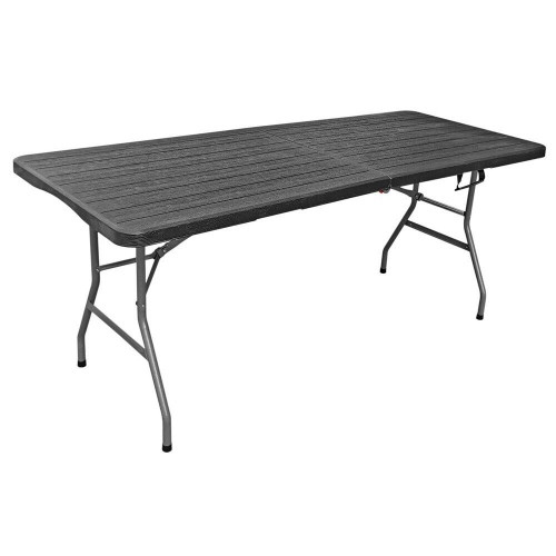 Stôl CATERING, 180 x 74 cm, ČIERNY