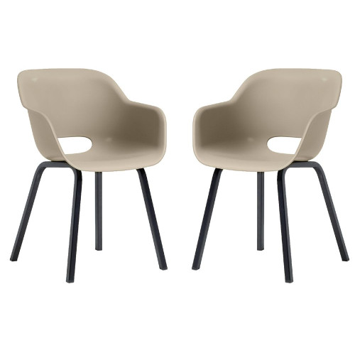 Sada kresiel NOA DUO, strieborná šalvia