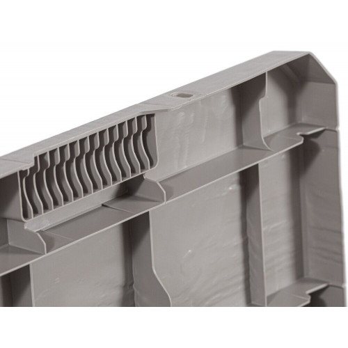 WOODYS záhradný plastový úložný box 90 L, svetlo šedá