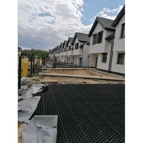 Zatrávňovacia dlažba, 60 x 40 x 4 cm, čierna