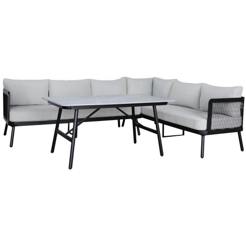 Hliníkový stôl EDINBURGH 140 x 80 cm