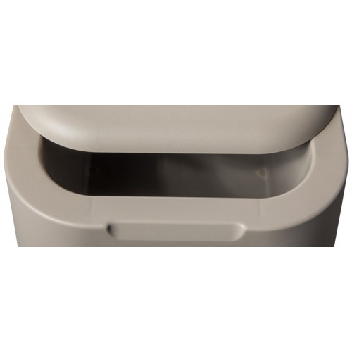 PETRA plastový stôl + box, šedá