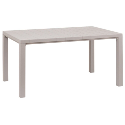 Plastový stôl DAVIDE , sivý