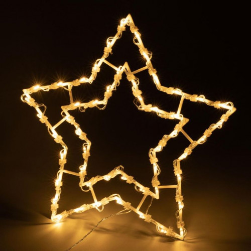 Vianočné LED dekorácie, hviezda, stromček, teplá biela, 2x50 Vianočné LED dekorácie, hviezda, stromček, teplá biela, 2x50
