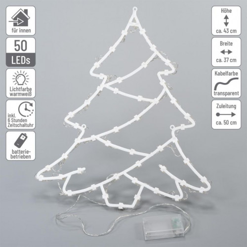 Vianočné LED dekorácie, hviezda, stromček, teplá biela, 2x50 Vianočné LED dekorácie, hviezda, stromček, teplá biela, 2x50