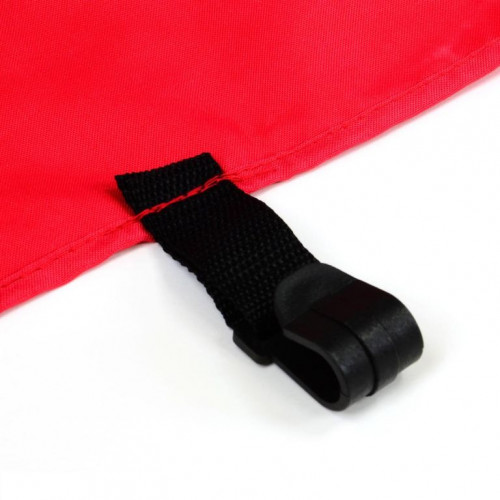 Sada 2 bočných stien pre záhradný stan 3 x 3 m - červená