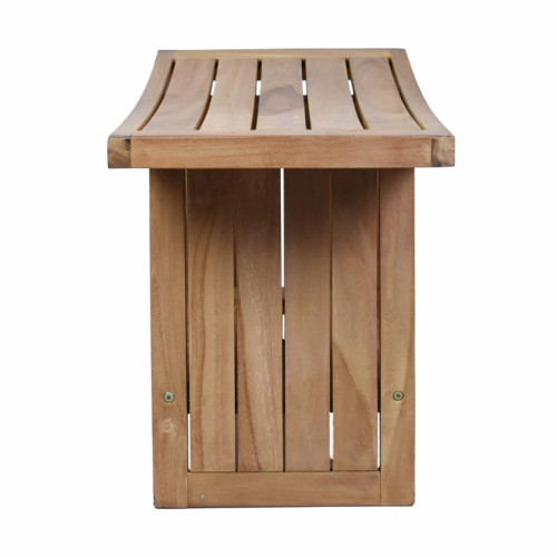 Stolička DIVERO, masívny ošetrený teak, 60 x 35 x 45 cm Stolička DIVERO, masívny ošetrený teak, 60 x 35 x 45 cm