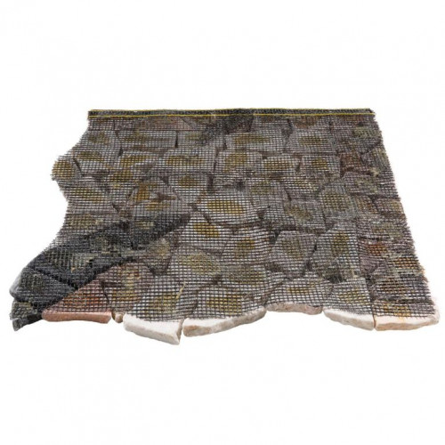 Mramorová mozaika, motív Rosone Windrose, 90 x 90 cm