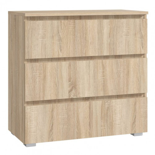 Komoda FlexiLine, 80 cm, farba dub sonoma