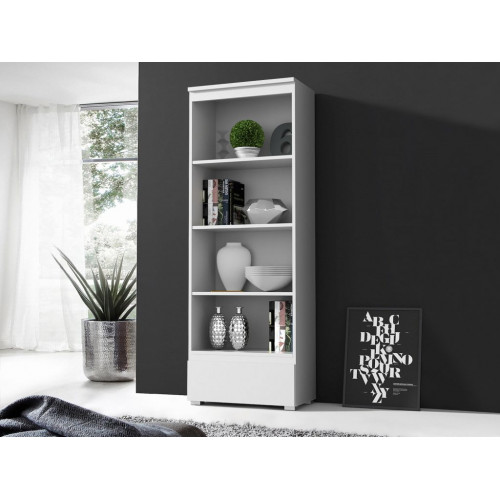 Otvorená polica FlexiLine, biela