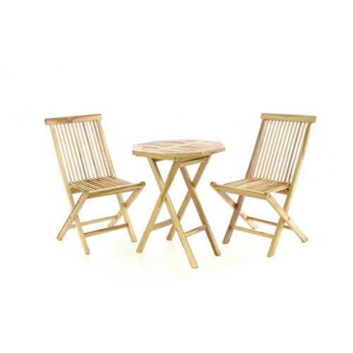 DIVERO záhradný nábytok z teakového dreva