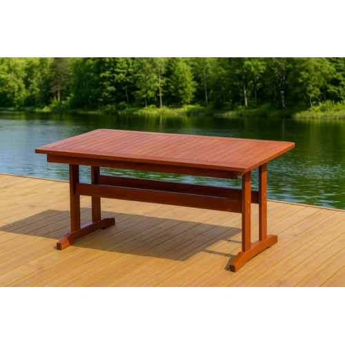 Záhradný drevený stôl LUISA