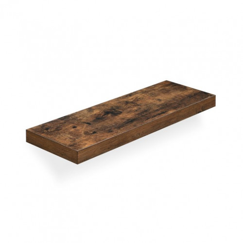 Závesná polica VASAGLE 60 cm rustikálna hnedá