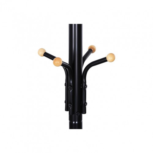 SONGMICS kovový vešiak 182 cm, čierny