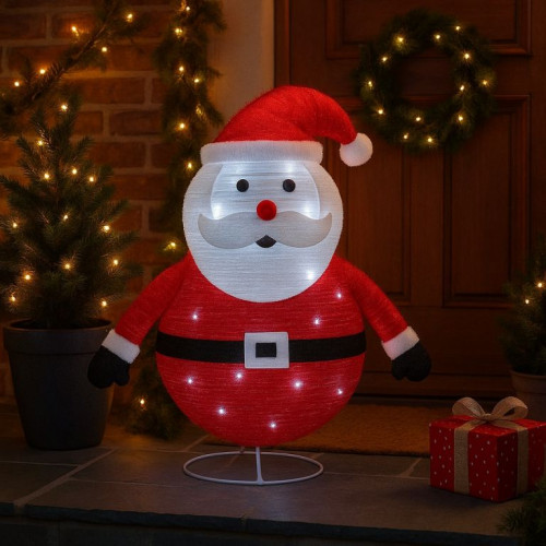 Vianočná dekorácia - Santa Claus, 30 LED, 58 cm