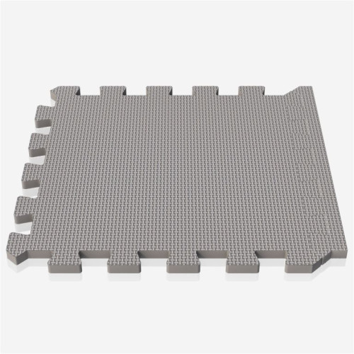 Gorilla Sports Sada ochranných podložiek, sivá, 18 ks