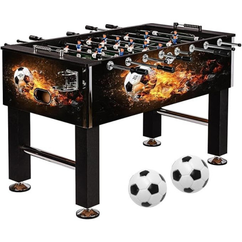 GamesPlanet Profi fotbálek Leeds, 140 x 73 x 87 cm, fireball