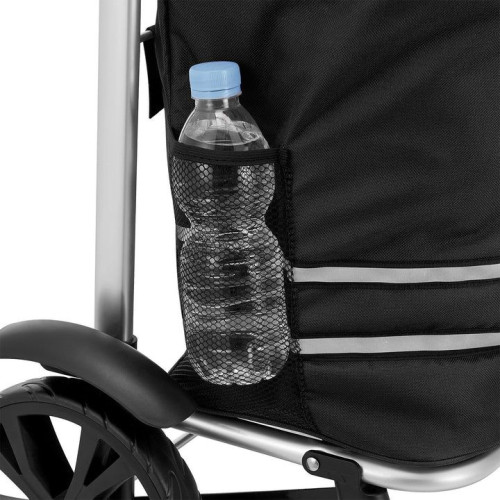 Nákupný vozík 3v1, 56 l, čierny – skladací, s chladiaci vrec Nákupný vozík 3v1, 56 l, čierny – skladací, s chladiaci vrec