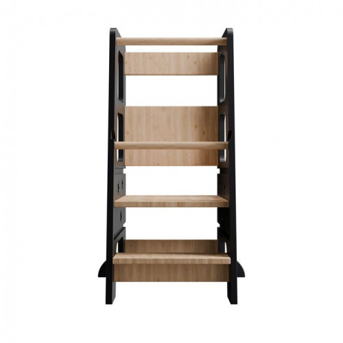 Rastúca detská učebná veža, ružová, výškovo nastaviteľná