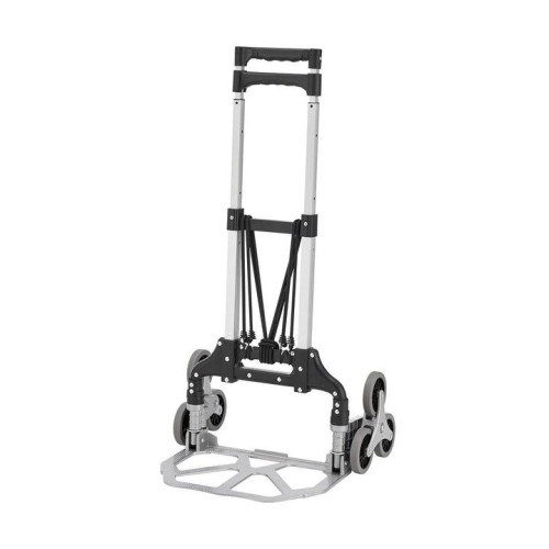 Skladací schodový vozík, 80 kg, teleskopická rukoväť Skladací schodový vozík, 80 kg, teleskopická rukoväť